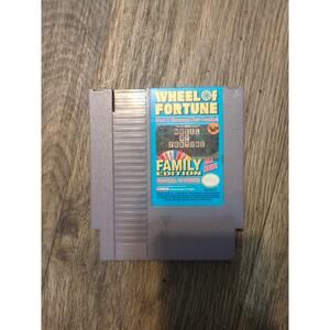Wheel of Fortune -- Family Edition (Nintendo Entertainment System, 1990)